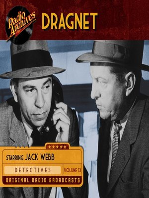 cover image of Dragnet, Volume 13